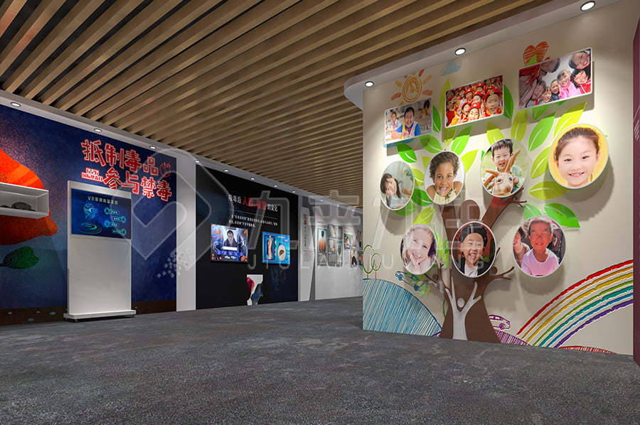 智慧禁毒防艾基地，施工單位，毒品預(yù)防教育展廳建設(shè)方案，高科技設(shè)備