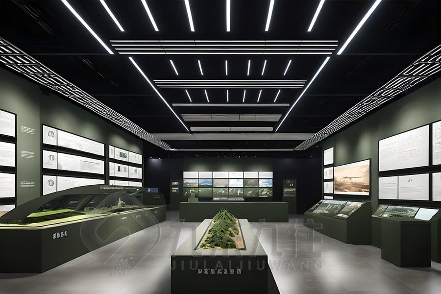 多媒體國防文化展館設(shè)計,數(shù)字化智慧展廳施工,高科技AI智能展館建設(shè)