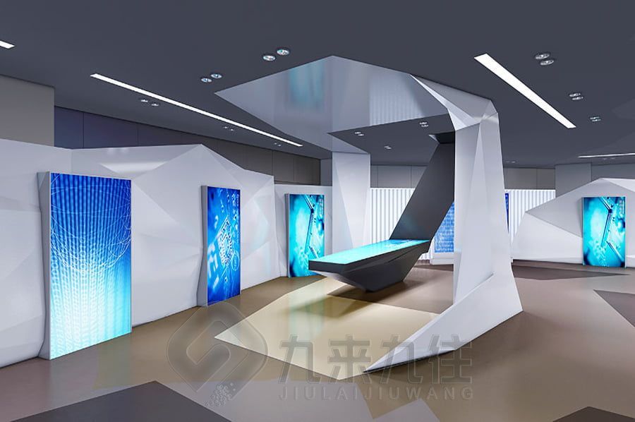 智慧集團文化博物館設(shè)備廠家,現(xiàn)代展廳設(shè)計與施工,高科技展覽館裝修材料