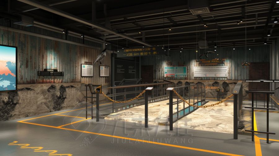 數(shù)字化安全展館施工, 環(huán)保展廳裝修設(shè)計, 現(xiàn)代展覽空間建設(shè)