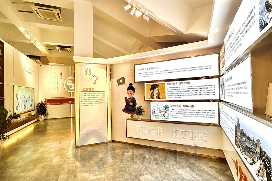 創(chuàng)意家風家訓傳承館設計, 現(xiàn)代展廳施工技術, 高科技展覽館裝修材料
