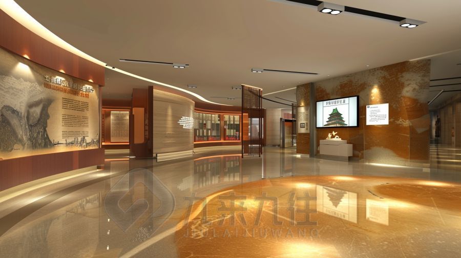 環(huán)保展廳設計,現(xiàn)代展廳施工,多媒體展覽館策劃