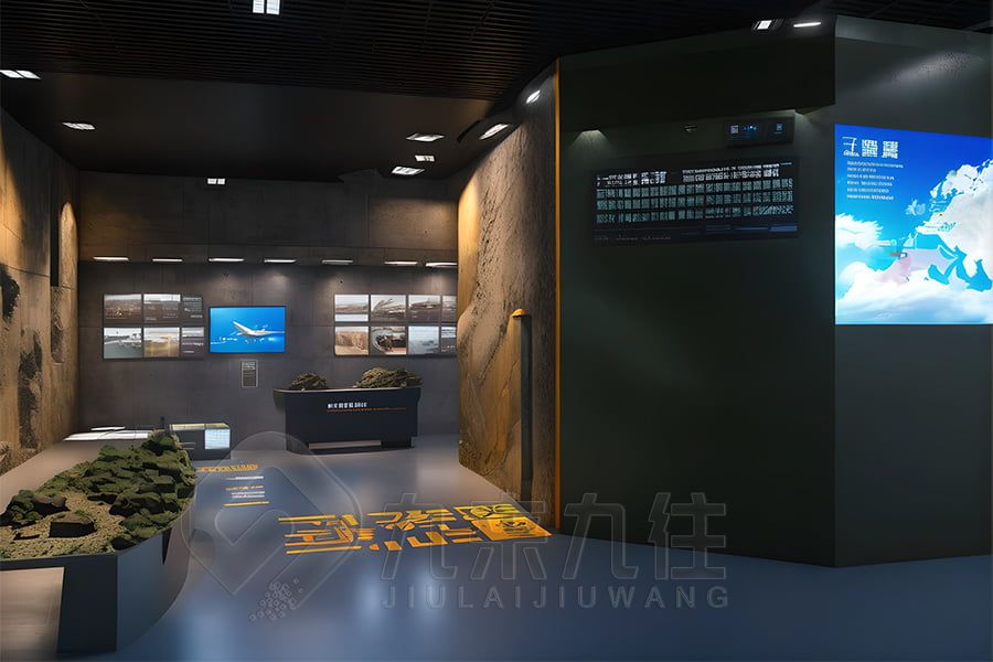 數字化防空宣教博物館設計,高科技展覽館建設方案,多媒體防空宣教展覽館設計公司