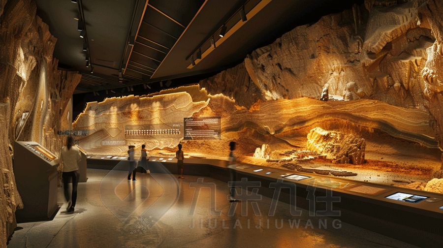 西北地質展館設計方案，多媒體互動西北地質展館建設施工