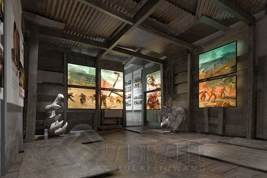 柞水縣節(jié)水教育基地,節(jié)水展廳設(shè)計(jì)效果圖,多媒體節(jié)水教育設(shè)備