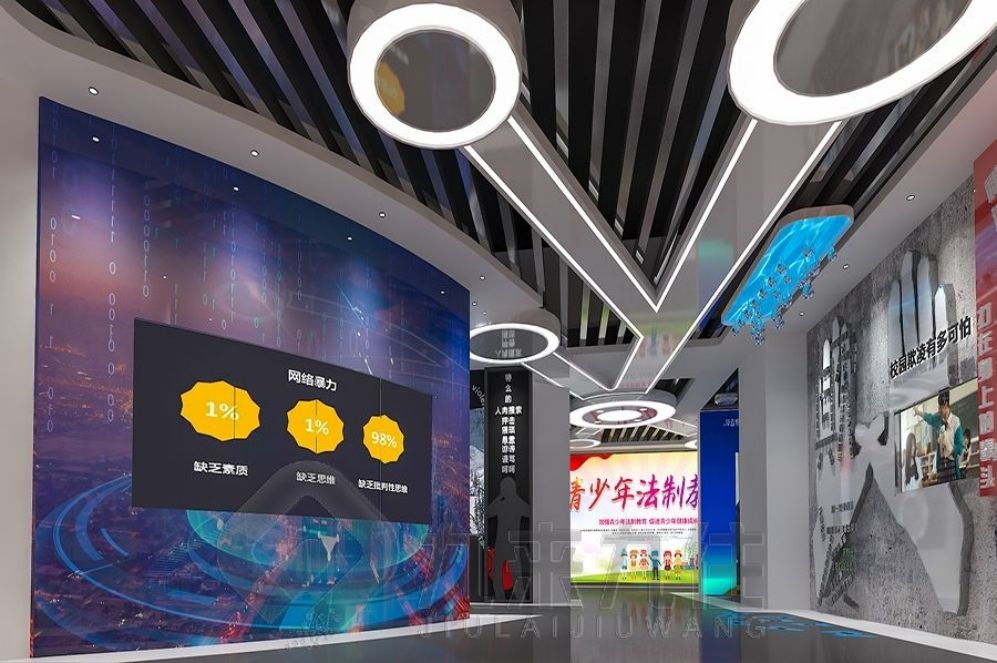 廉政教育基地設(shè)計(jì),AI多媒體互動(dòng)展廳,創(chuàng)新廉政文化展示,設(shè)計(jì)方案,效果圖制作