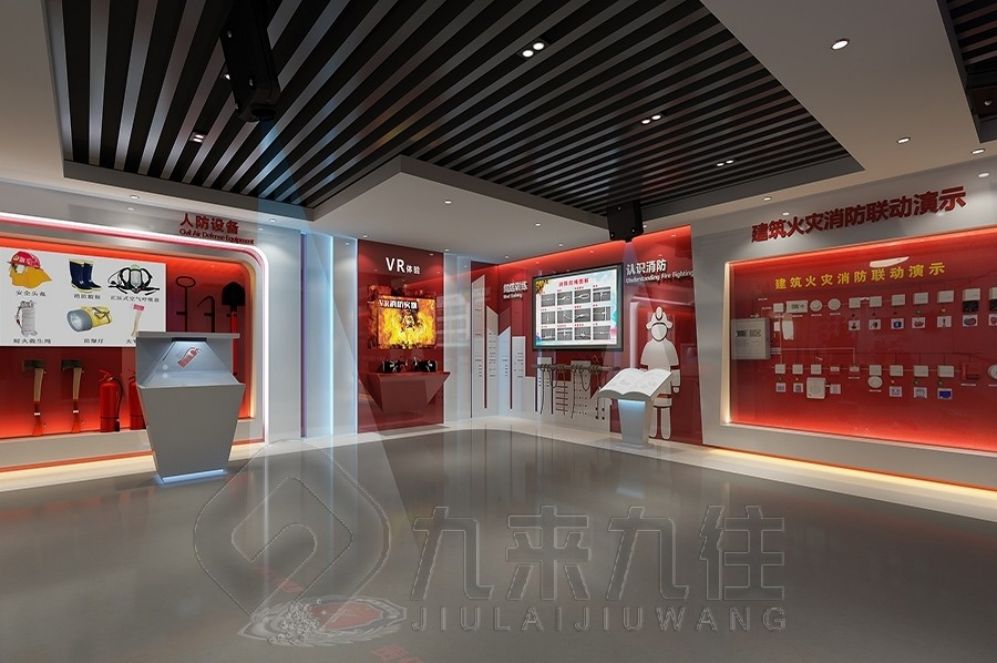 警示教育展廳設(shè)計，互動展示解決方案，現(xiàn)代化多媒體