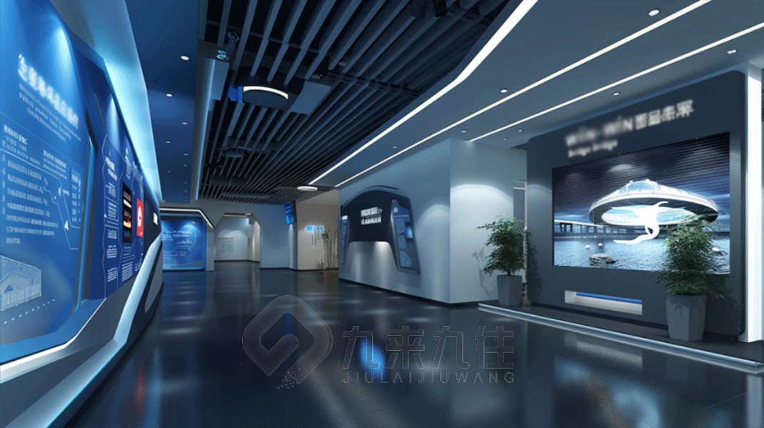 普洱智能化展廳效果圖，智能化展廳設計，數字化展廳建設方案