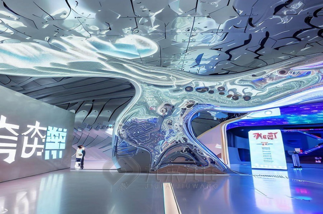 東營(yíng)展示設(shè)計(jì)空間，展示設(shè)計(jì)空間布局設(shè)計(jì)，展廳設(shè)計(jì)效果圖